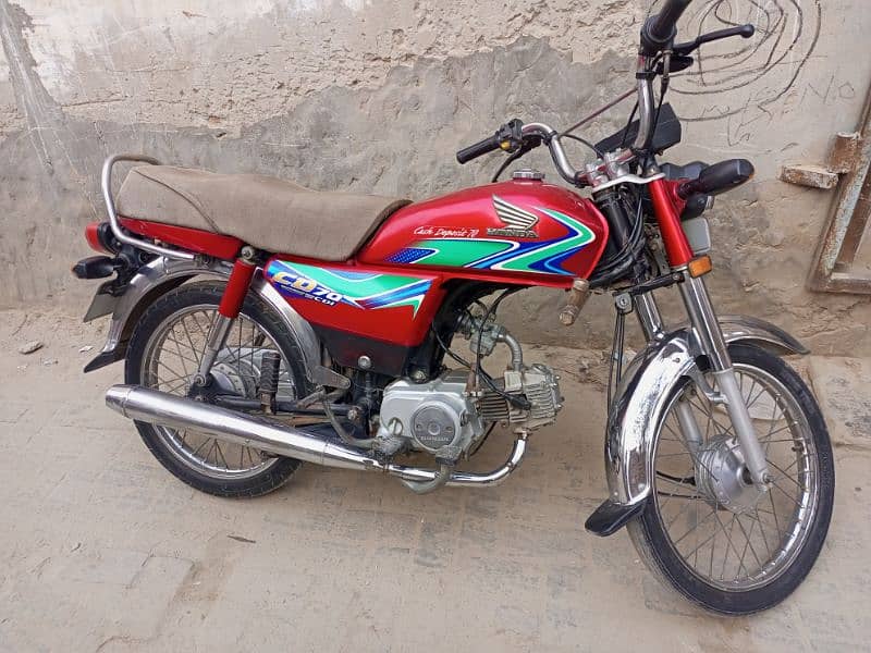 Bike for sale Honda CD 70 2018 bike for sale 6