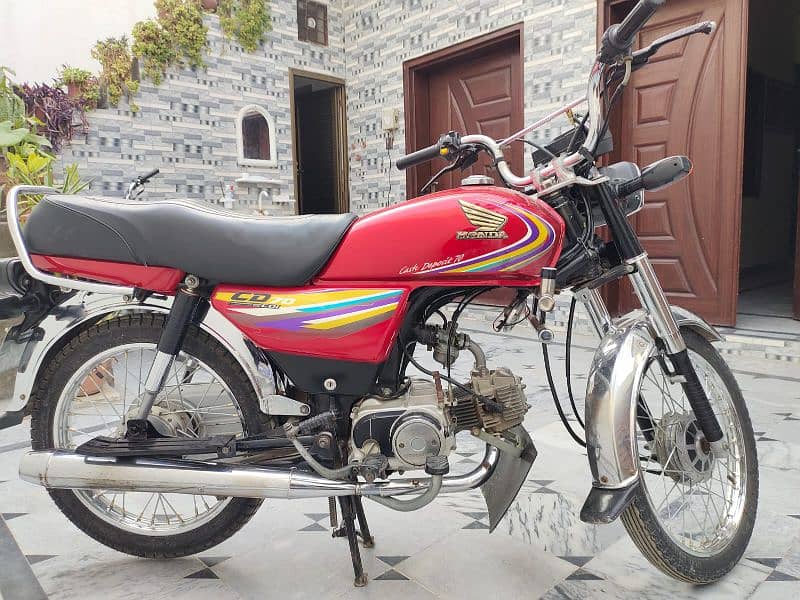 Honda cd 70 2015 model fresh bike 0