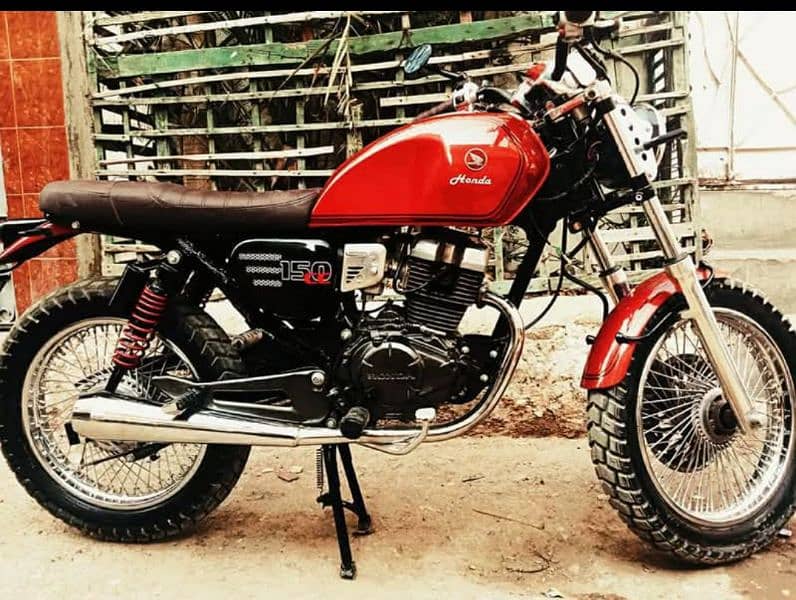 honda 150f modified better than GS 150 0