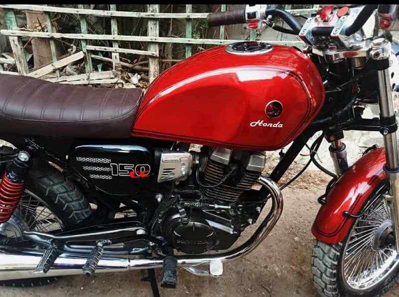 honda 150f modified better than GS 150 2