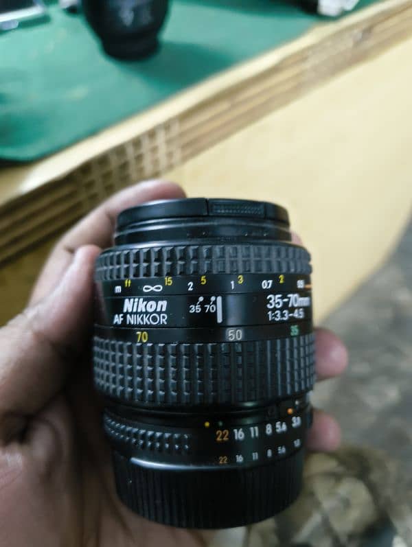 Nikon D5300 with three lens. 1