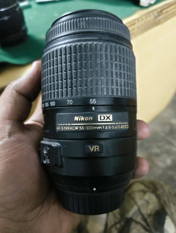 Nikon D5300 with three lens. 2