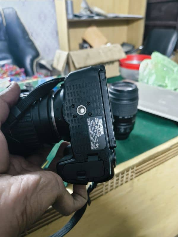 Nikon D5300 with three lens. 5