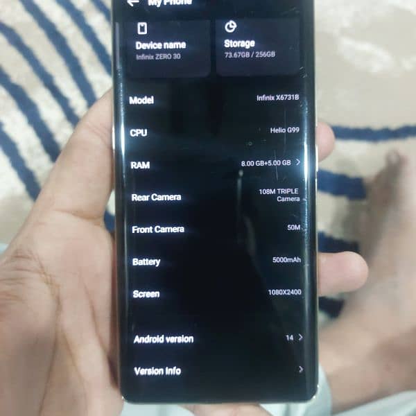 urgent sale infinix zero 30 3