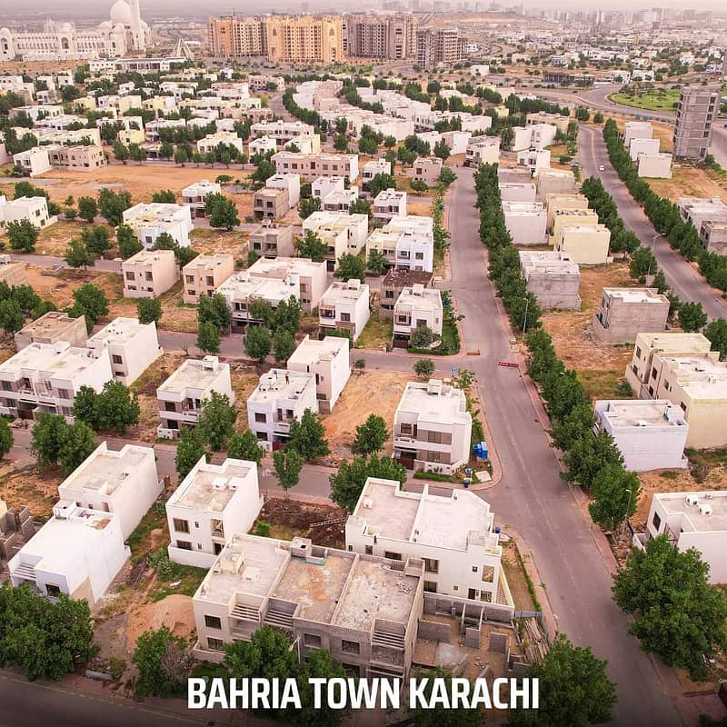 125 SQ RESIDENTIAL PLOT FOR SALE IN BAHRIA TOWN KARACHI 2