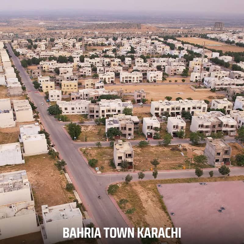 125 SQ RESIDENTIAL PLOT FOR SALE IN BAHRIA TOWN KARACHI 0