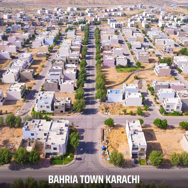 125 SQ RESIDENTIAL PLOT FOR SALE IN BAHRIA TOWN KARACHI 3