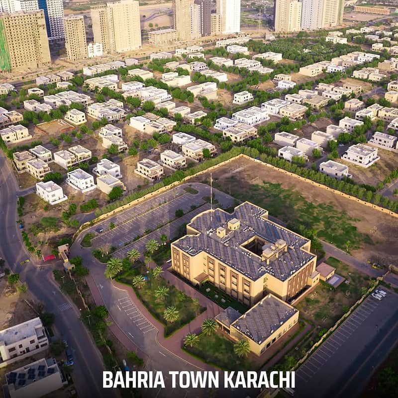 125 SQ RESIDENTIAL PLOT FOR SALE IN BAHRIA TOWN KARACHI 4