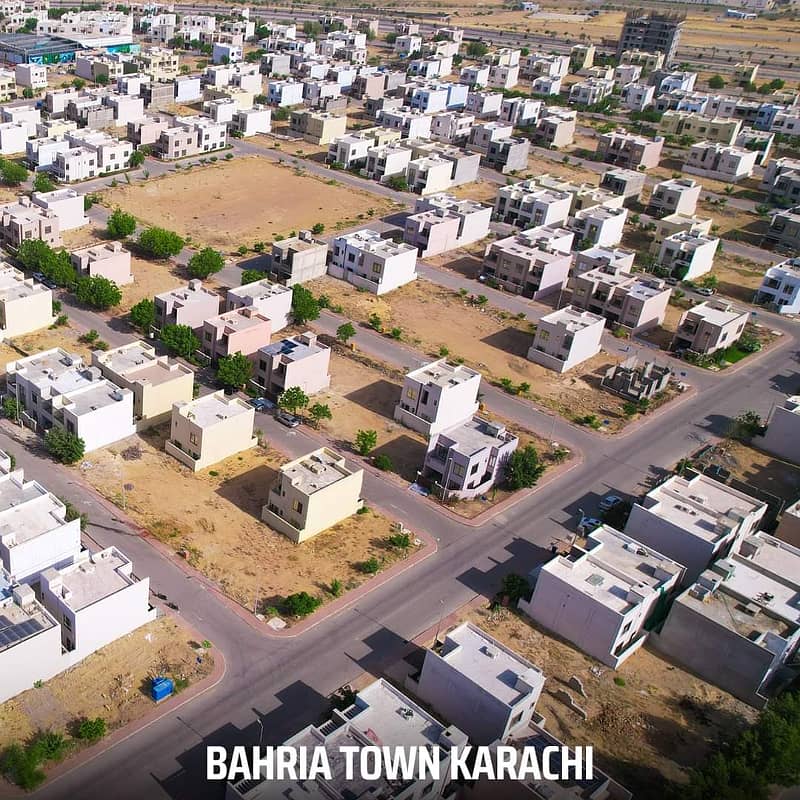 125 SQ RESIDENTIAL PLOT FOR SALE IN BAHRIA TOWN KARACHI 5