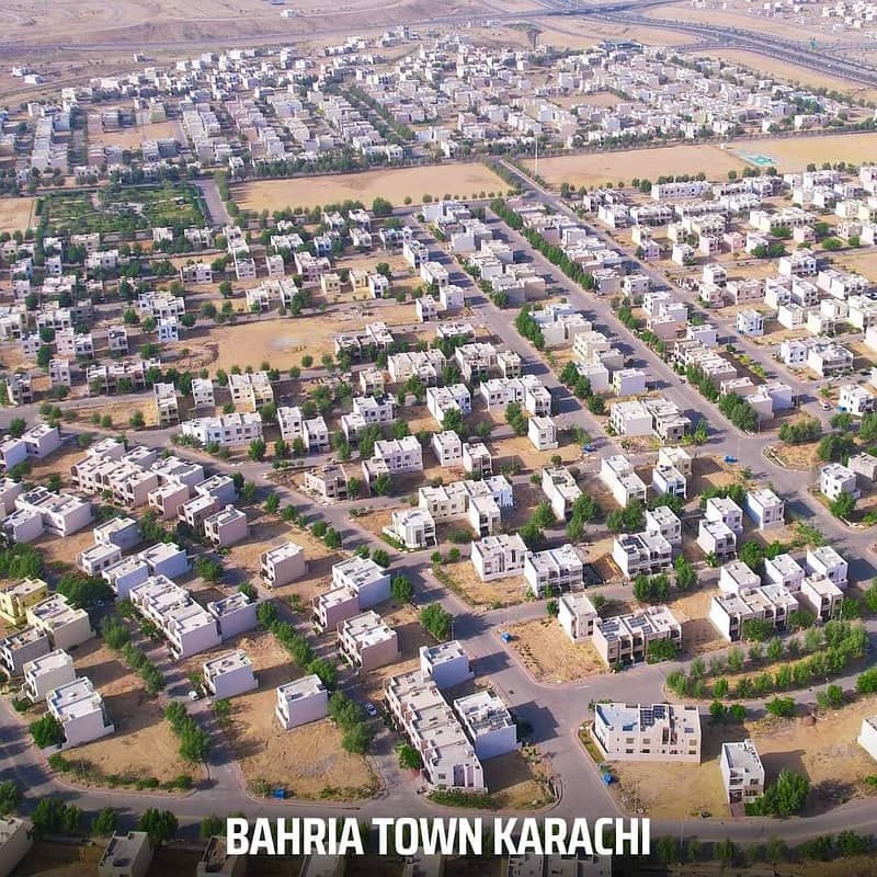 125 SQ RESIDENTIAL PLOT FOR SALE IN BAHRIA TOWN KARACHI 6