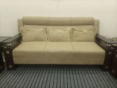 Sofa Set for Sale – Spacious & Durable!