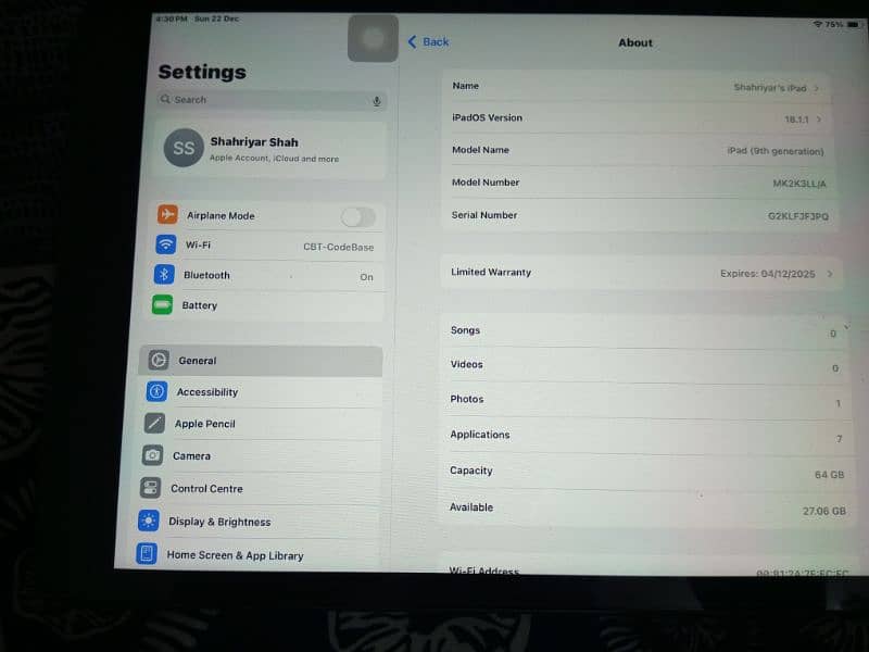 iPad 9gen 64 Gb 3