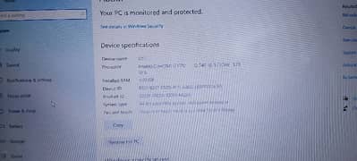 Dell Intel i7 size 15.5