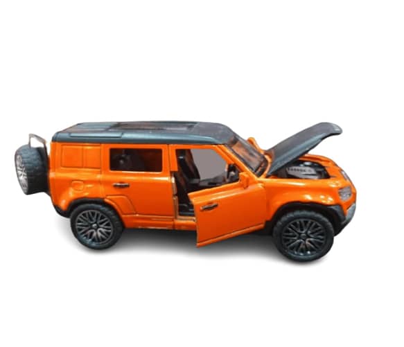 Defender Simulation Metal Car, Openable Doors, Realistic Design,Pull B 16