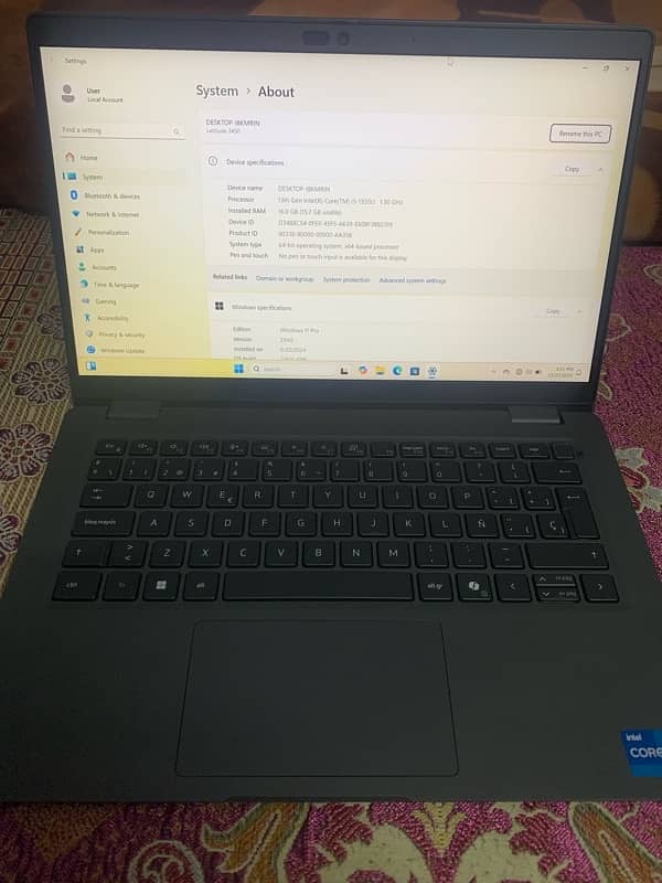 DELL LATITUDE 3450 Core I5 13Th Generation 10