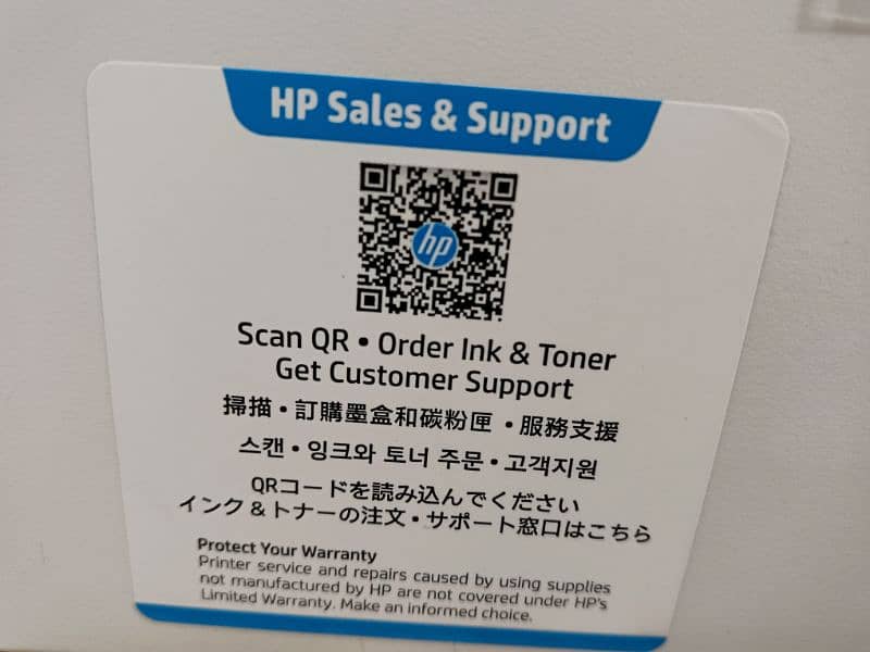 HP Laser 107 w printer for sale 1