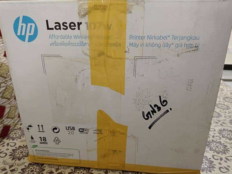 HP Laser 107 w printer for sale 5