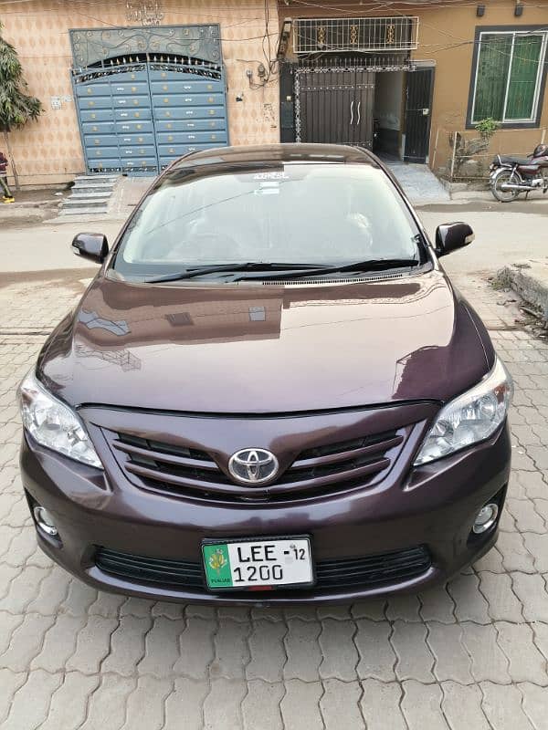 Toyota Corolla GLI 2012 2