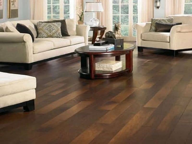 Wooden floor are available with fitting 3