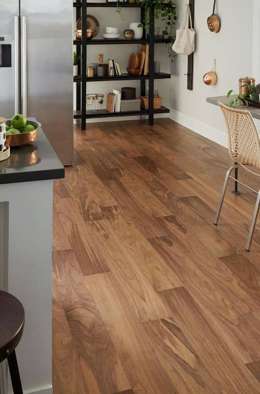 Wooden floor are available with fitting 7