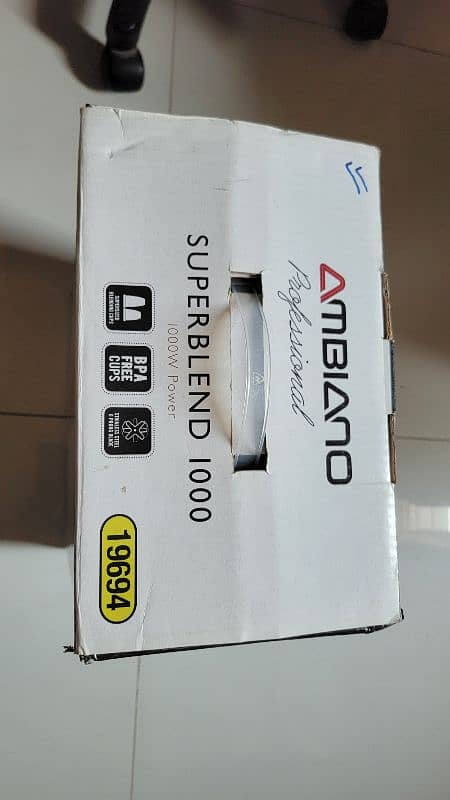Ambiano SUPERBLEND 1000W Smoothie Maker NEW IMPORTED 1
