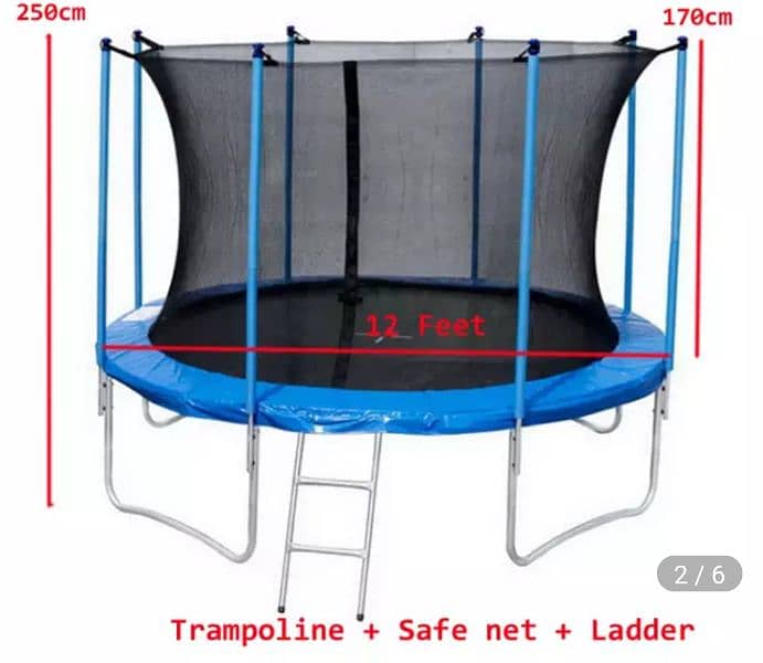 Trampoline 10Ft With Safety Net 1