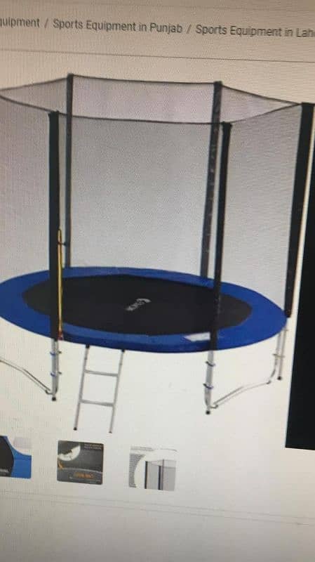 Trampoline 10Ft With Safety Net 2