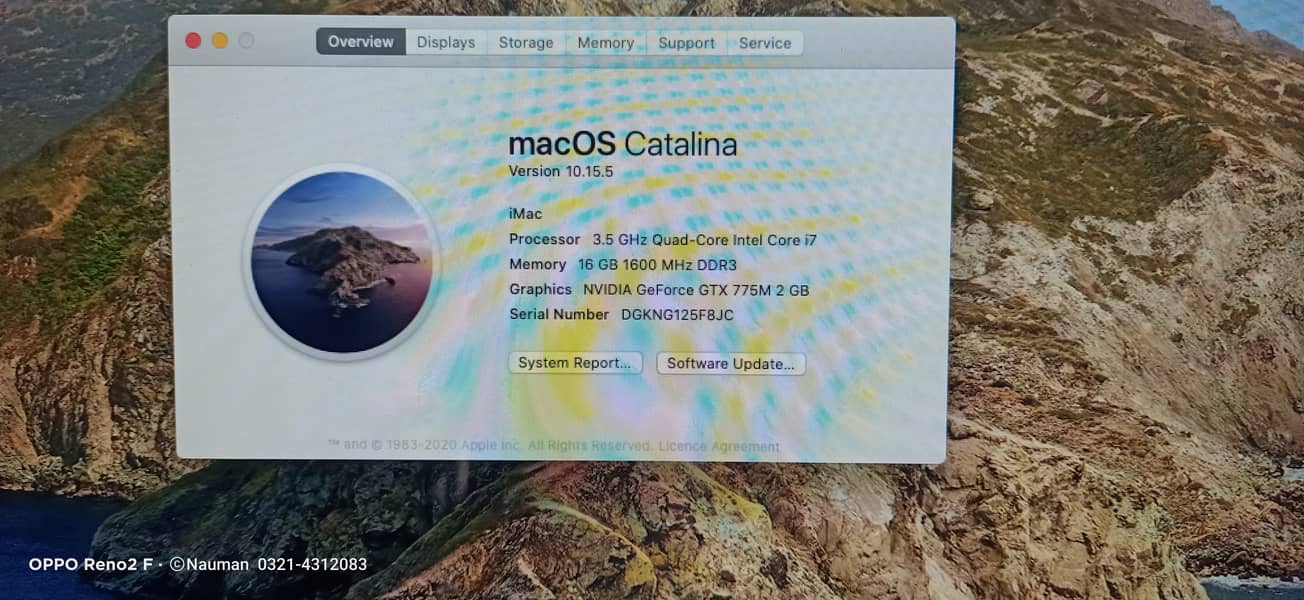 Apple All in One iMac 2013 Core i7,16GB Ram, 27 Inches Ratina Display 4