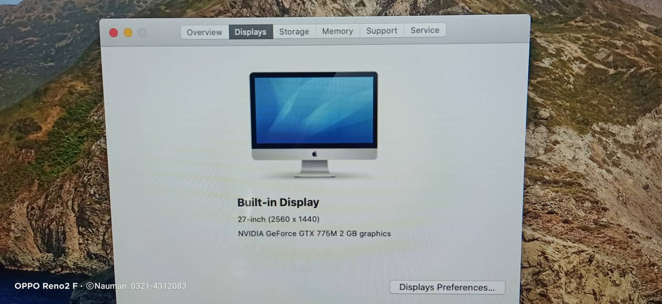 Apple All in One iMac 2013 Core i7,16GB Ram, 27 Inches Ratina Display 6