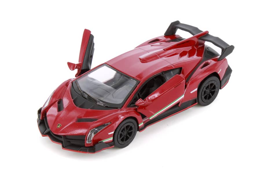 Lamborghini Veneno, Red - Kinsmart 5367D - 1/36 scale Diecast Car 0