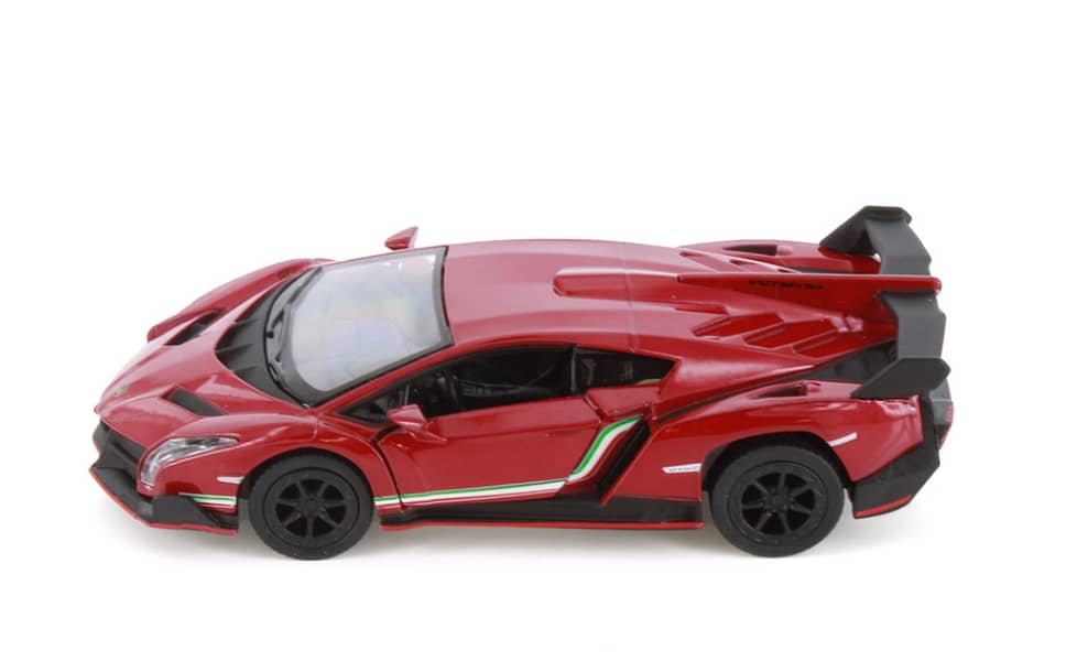 Lamborghini Veneno, Red - Kinsmart 5367D - 1/36 scale Diecast Car 1