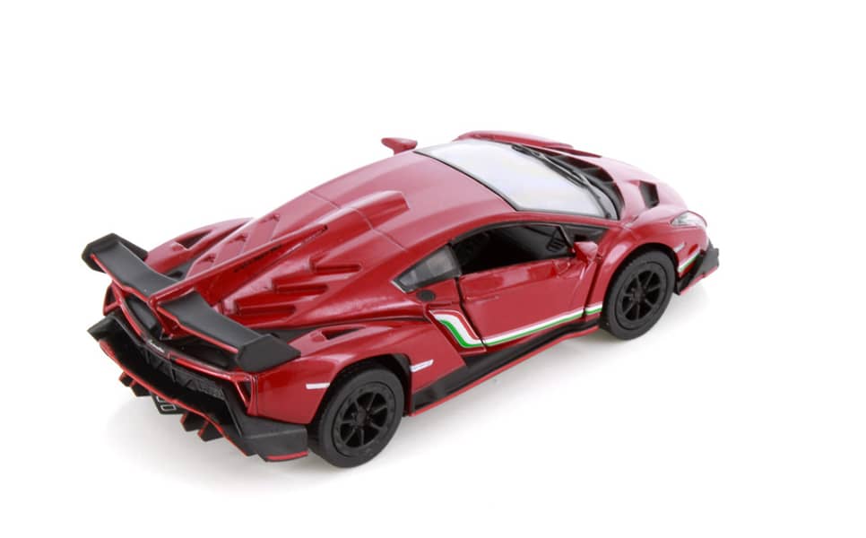 Lamborghini Veneno, Red - Kinsmart 5367D - 1/36 scale Diecast Car 2