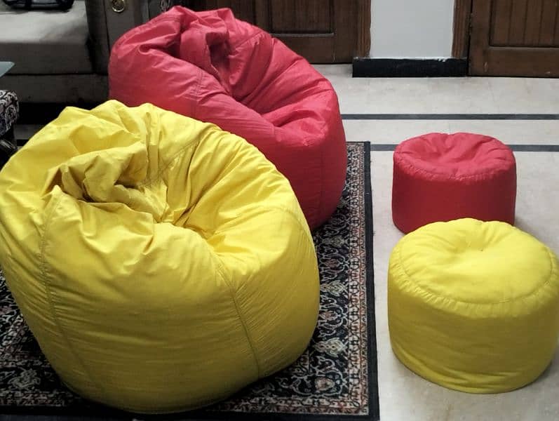 2 Bean Bags | Studio Bean Bags | 1