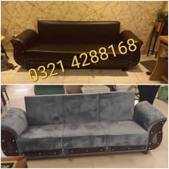 Sofa Poshish / Sofa Repair/ Fabric change / L Shape Sofa / Bed poshish