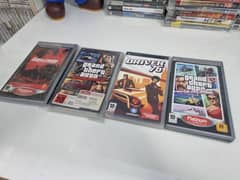 PSP Action adventure games bundle (gta, driver, gangs of london)