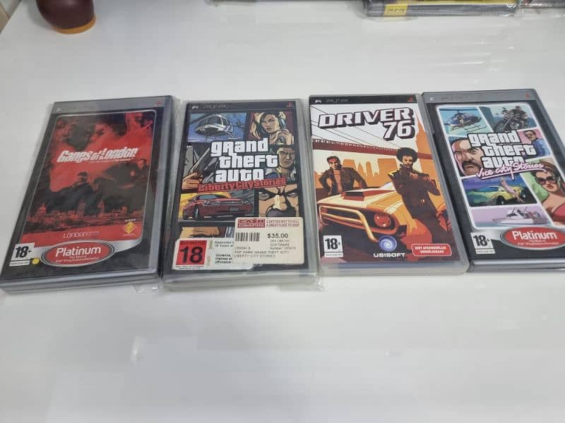 PSP Action adventure games bundle (gta, driver, gangs of london) 1