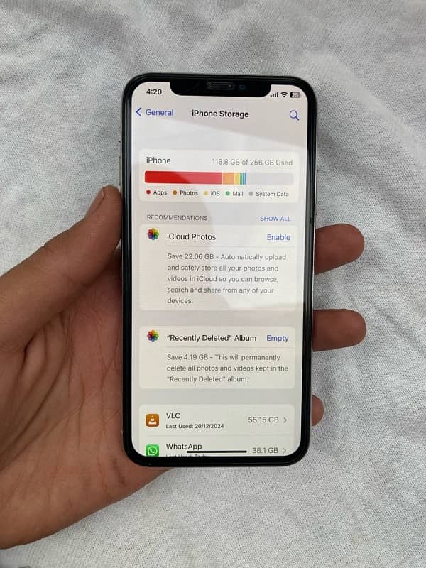 pta approved Iphone X 256 gb 5