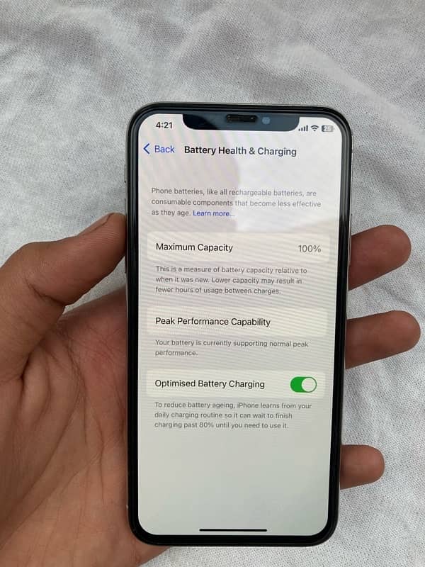 pta approved Iphone X 256 gb 7