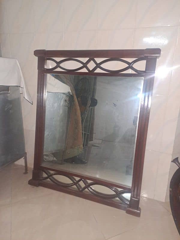 Wooden mirror 0