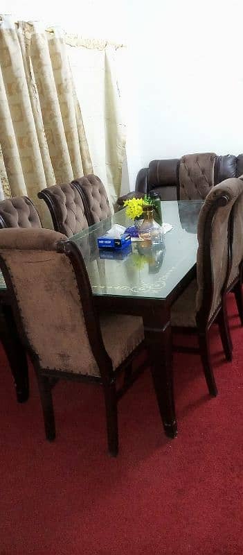 8 chairs dining table 0