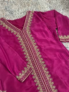 Full embroidered formal