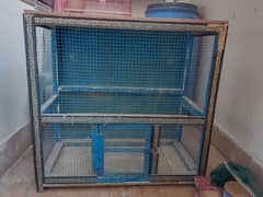 wooden cage