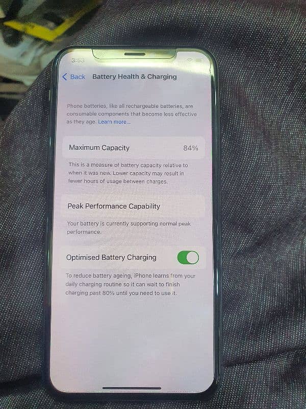 iphone x Pta Approved 64 Gb no repair battery84 sb orignal h 6