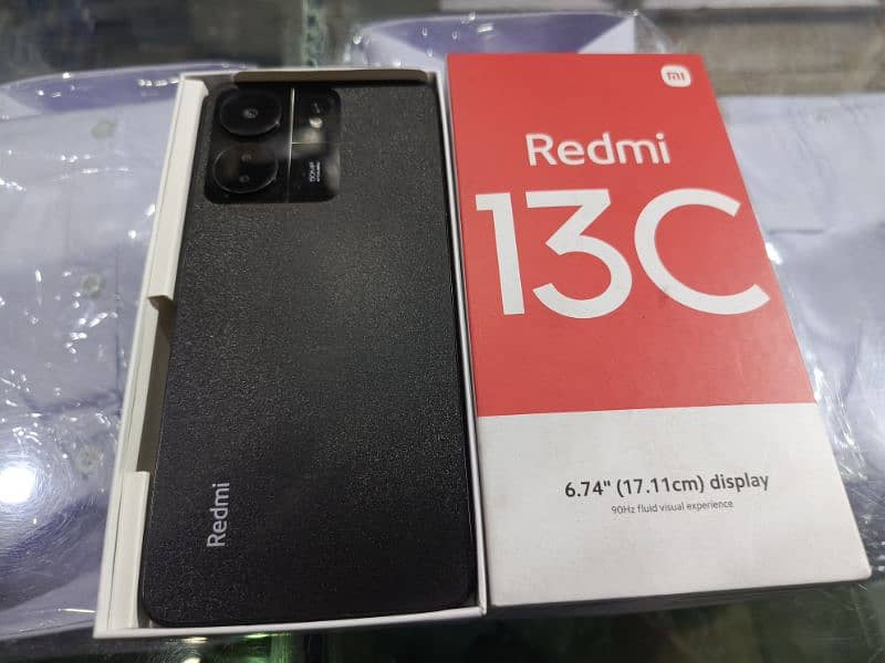 redmi 13c with box 4+2/128 0