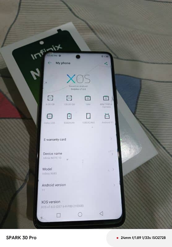 Infinix Note 10 4