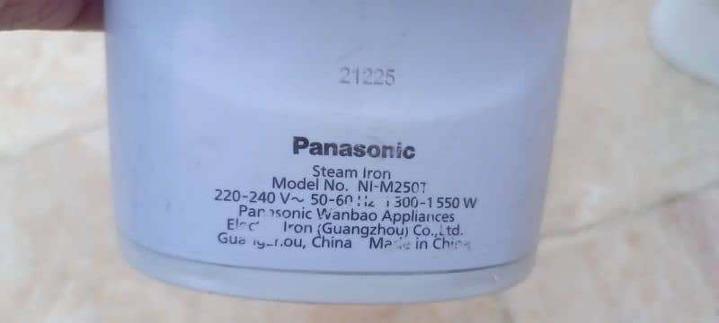 original Panasonic iron 4