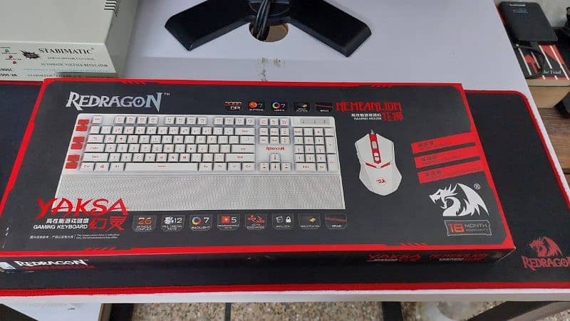 Redragon Gaming keyboard + mouse (Yaksa/nemean lion) 2