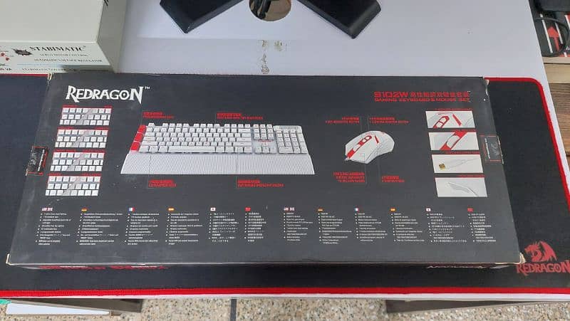 Redragon Gaming keyboard + mouse (Yaksa/nemean lion) 3