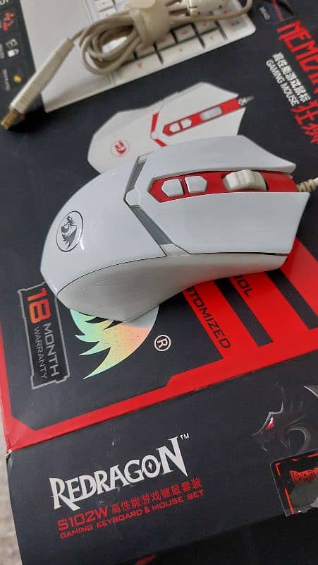 Redragon Gaming keyboard + mouse (Yaksa/nemean lion) 9