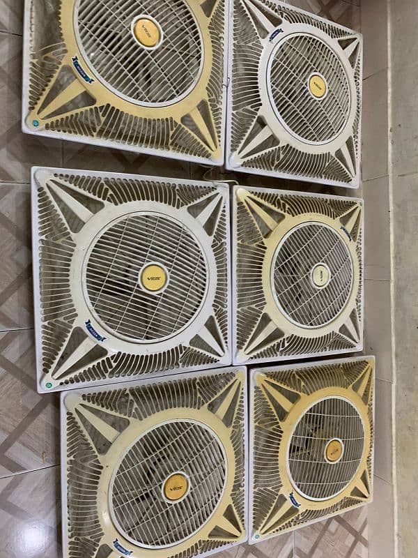 farcling fans 6 with remote urgent sale only call 1